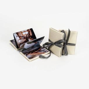 Trois folios assortis à l'album de mariage